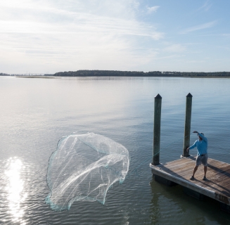 Throwing a Cast Net