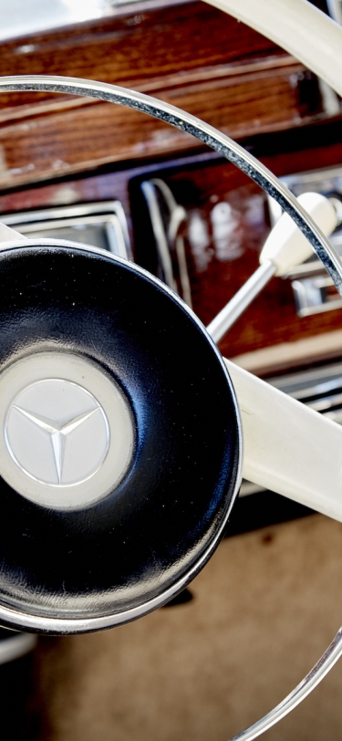 old mercedes steering wheel